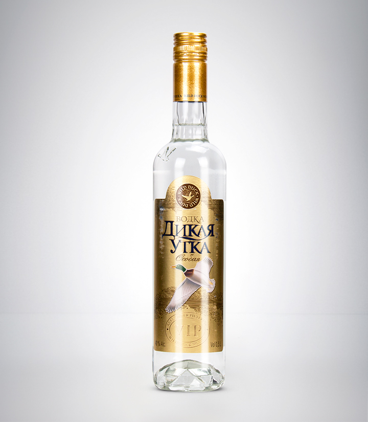 白俄罗斯布雷斯特野鸭金伏特加500ml 瓶