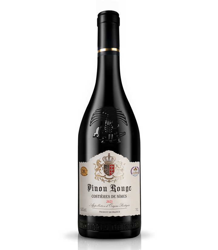 14°法国红皮诺干红葡萄酒750ml（新款） 瓶