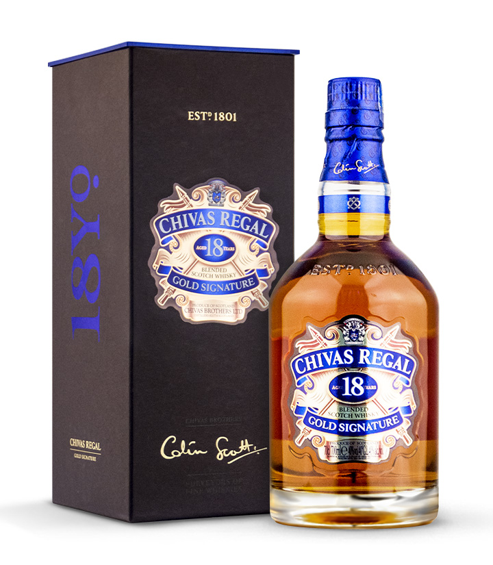 英国芝华士18年苏格兰威士忌700ml 瓶