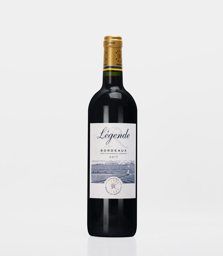 12.5°法国拉菲传奇波尔多红葡萄酒750ml