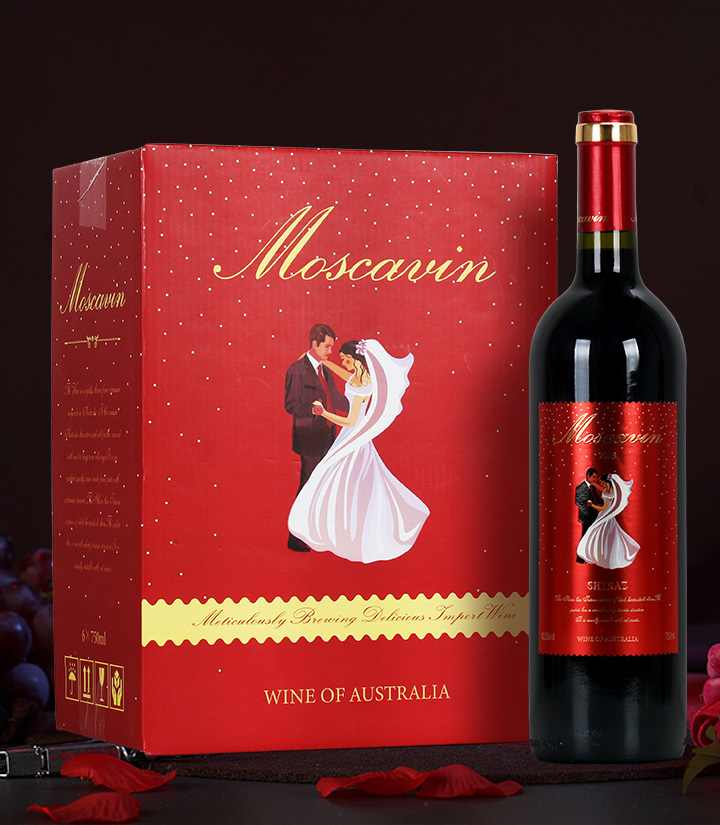 13.5°澳洲莫斯卡文干红葡萄酒750ml 瓶