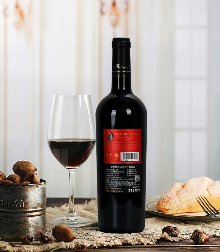 13.5°澳洲萨尼红岛精选干红葡萄酒750ml 件