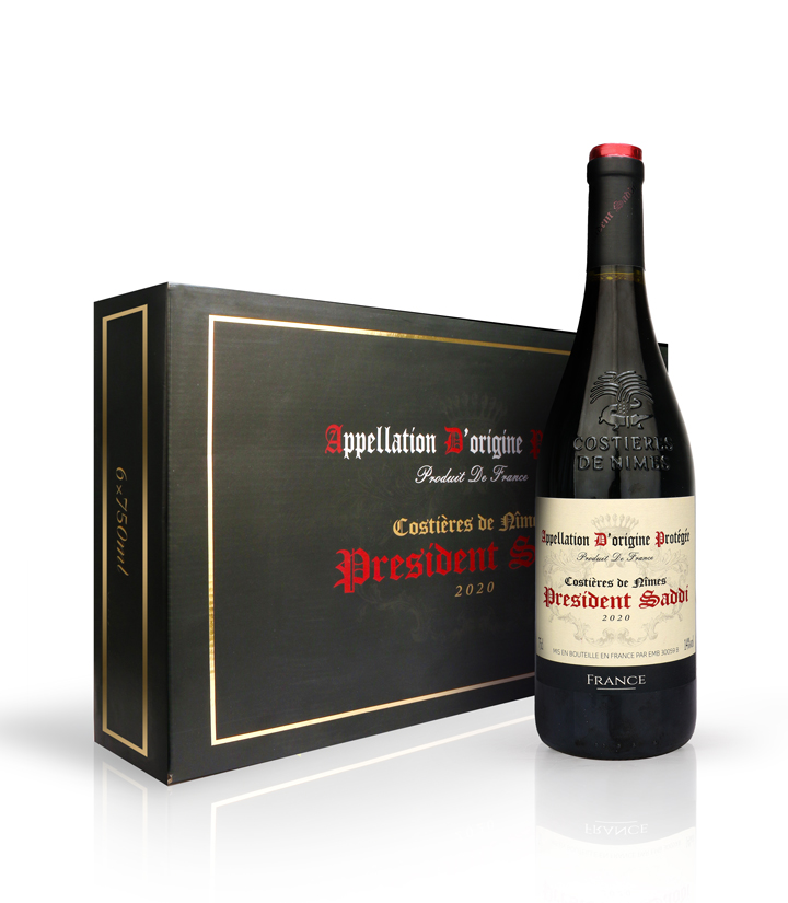 14°法国佩森迪干红葡萄酒750ml 瓶