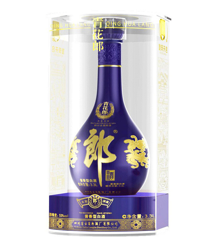 53°郎酒青花郎酒3.3L 瓶