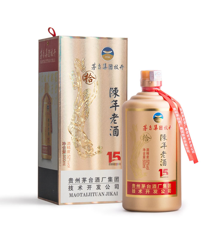 52°茅台技开陈年老酒15年500ml