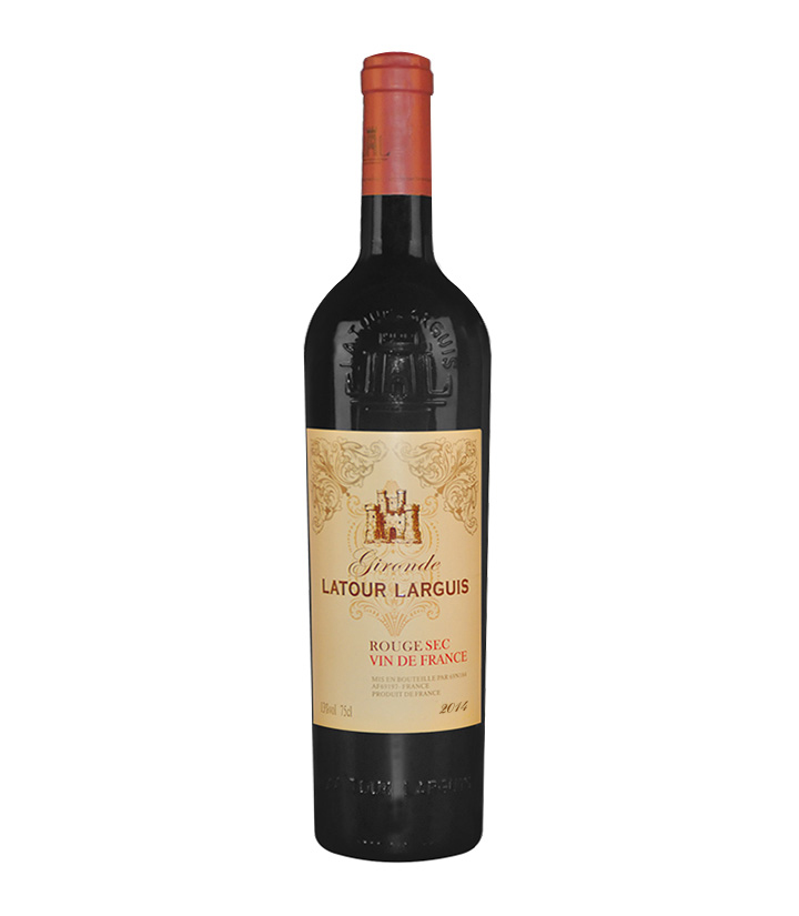 13°法国拉图兰爵典藏吉伦特2014干红葡萄酒750ml 瓶